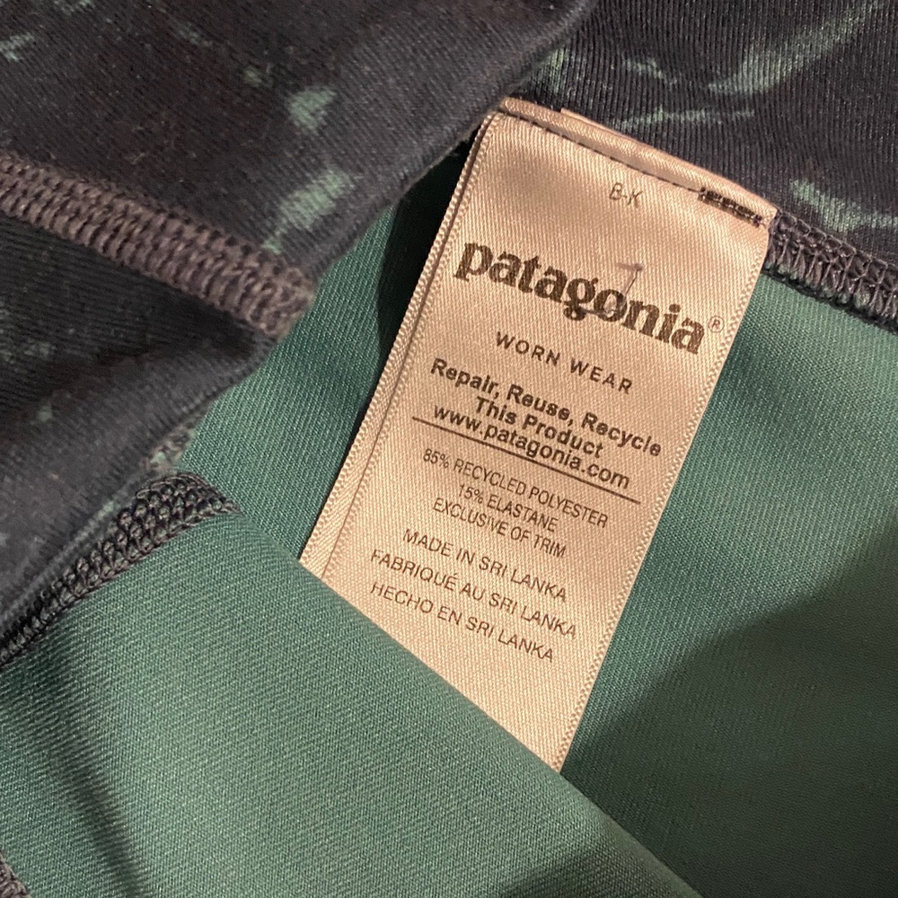 Womens Patagonia Marble Print Leggings - Picture 2 of 4